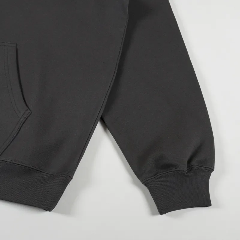Polar Skate Co. Stroke Logo Dave Hoodie Dirty Black-4