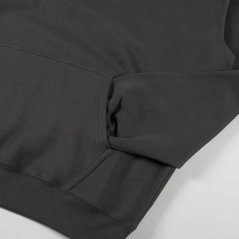 Polar Skate Co. Stroke Logo Dave Hoodie Dirty Black-5