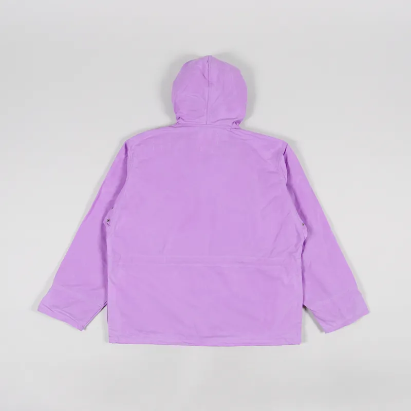 Eat Dust Dry Waxed Cotton Everest Smock Lilac-1