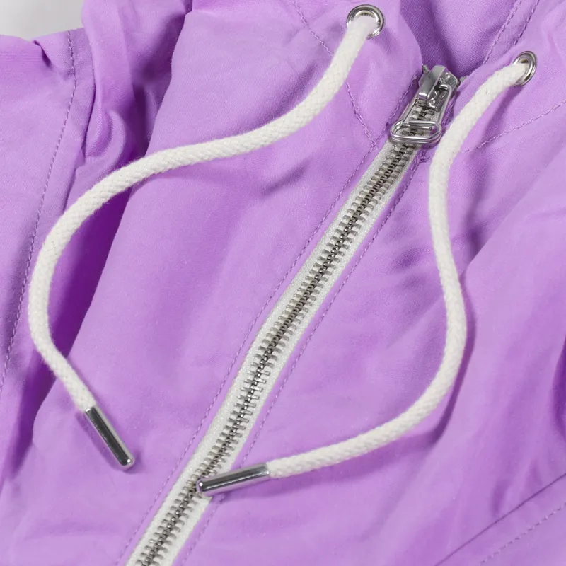 Eat Dust Dry Waxed Cotton Everest Smock Lilac-4