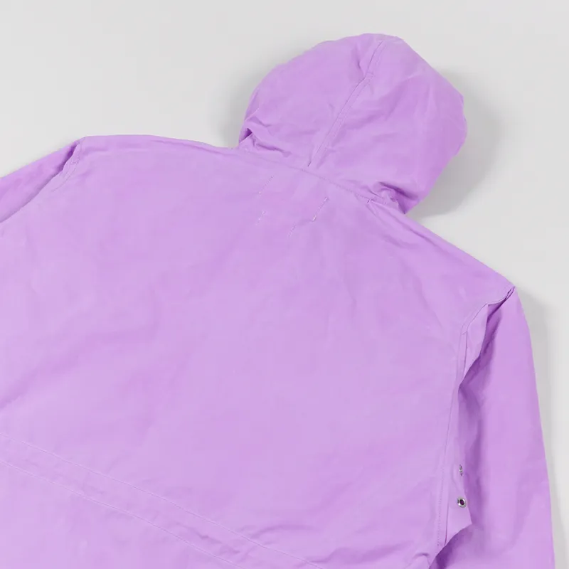 Eat Dust Dry Waxed Cotton Everest Smock Lilac-3