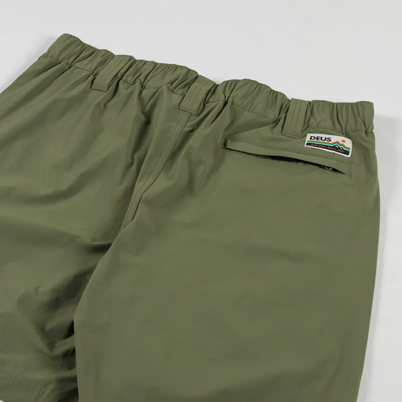 Deus Ex Machina Dweller Trek Shorts Capulet Olive-3