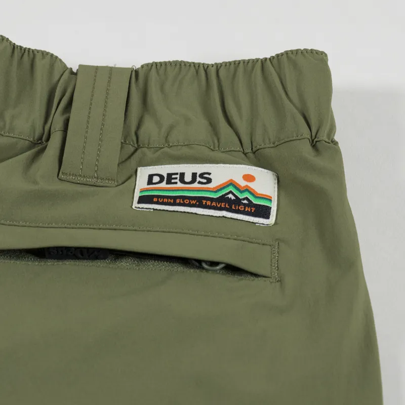 Deus Ex Machina Dweller Trek Shorts Capulet Olive-4