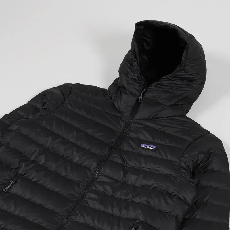 Patagonia Down Sweater Hoody Black-3