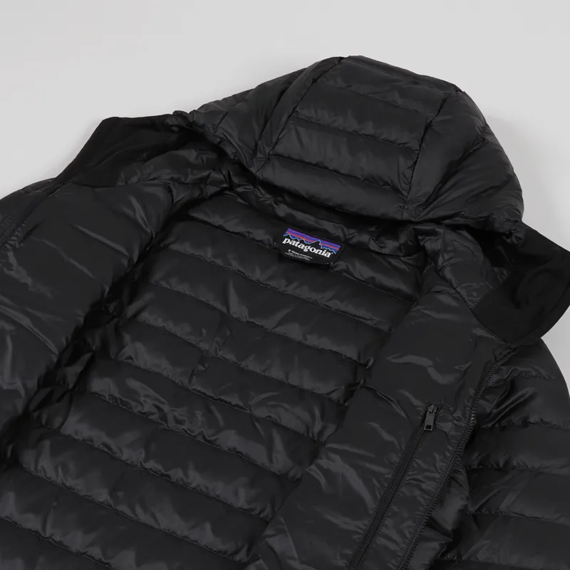 Patagonia Down Sweater Hoody Black-4