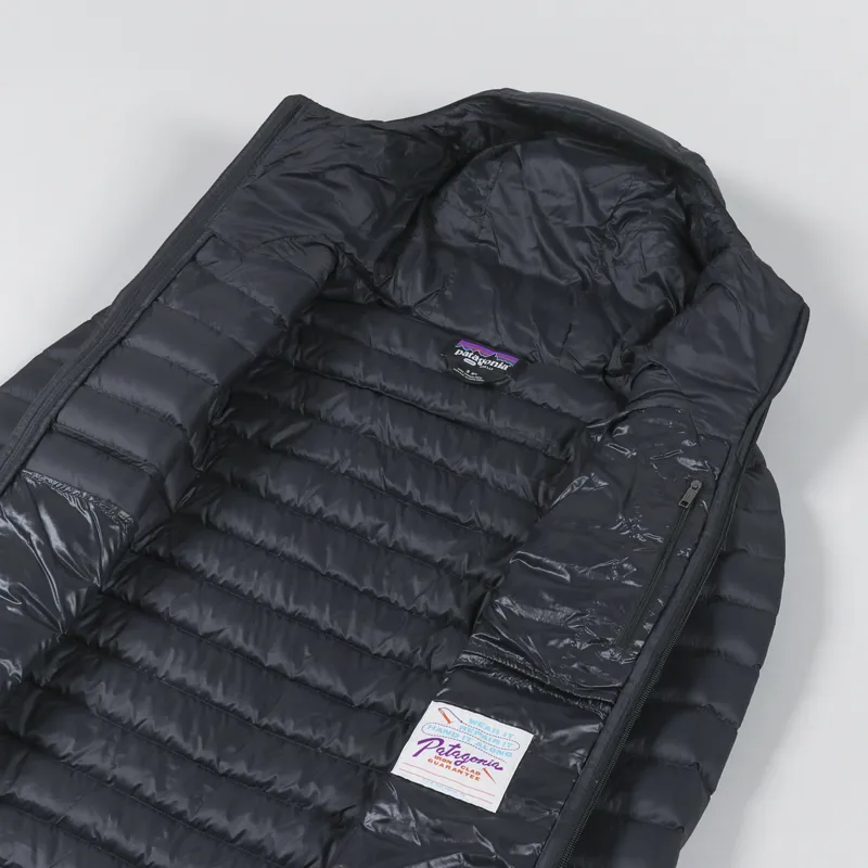 Patagonia Down Sweater Hoody Black-4