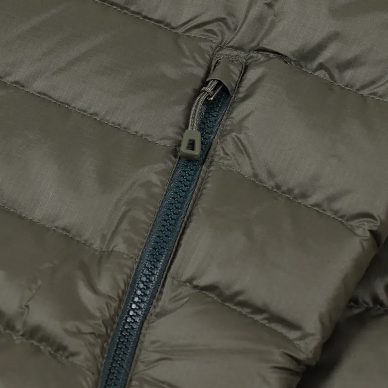 patagonia men's down sweater jacket industrial green