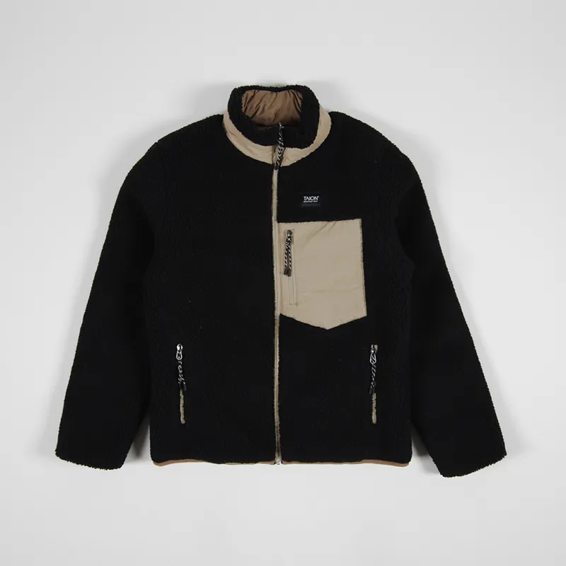 Taion Down x Boa Reversible Jacket Beige Black