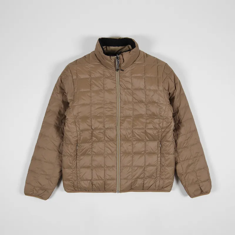 Taion Down x Boa Reversible Jacket Beige Black-1