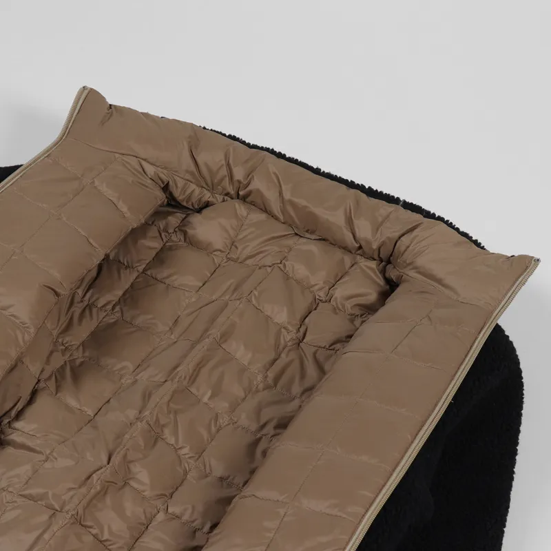 Taion Down x Boa Reversible Jacket Beige Black-7