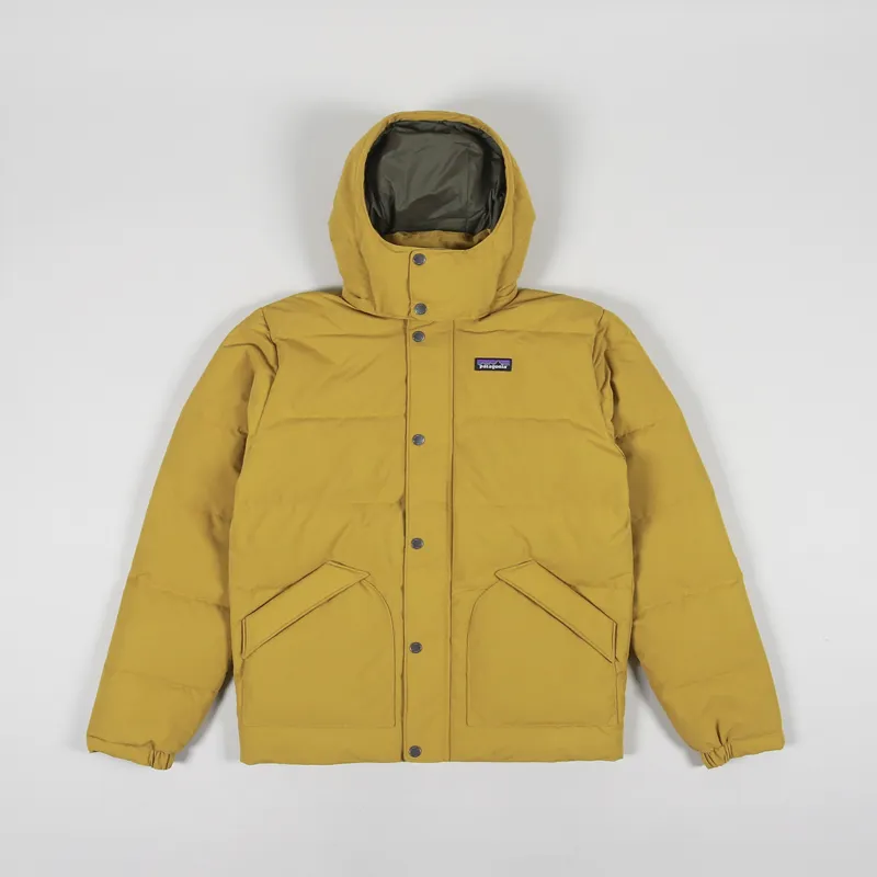 Patagonia Men's Large Downdrift Down Jacket. Cabin Gold.