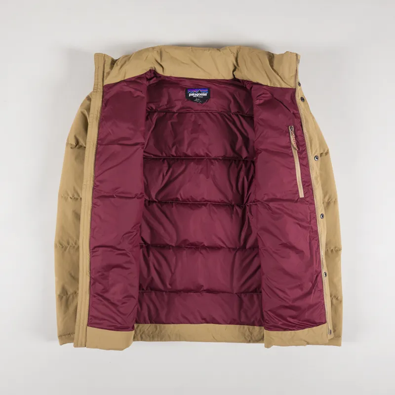 Patagonia Mens Insulated Winter Downdrift Jacket Grayling Brown