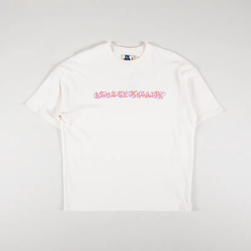Dues Ex Machina Womens DXW Fungus T Shirt White Sand