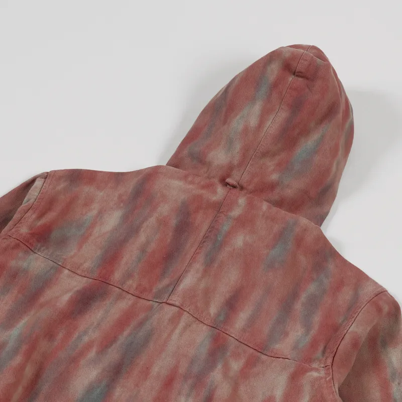 Stussy Dyed Work Jacket Rust-5