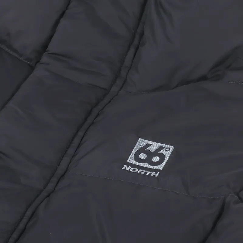 66 North Recycled Dyngja Down Jacket Obsidian-10