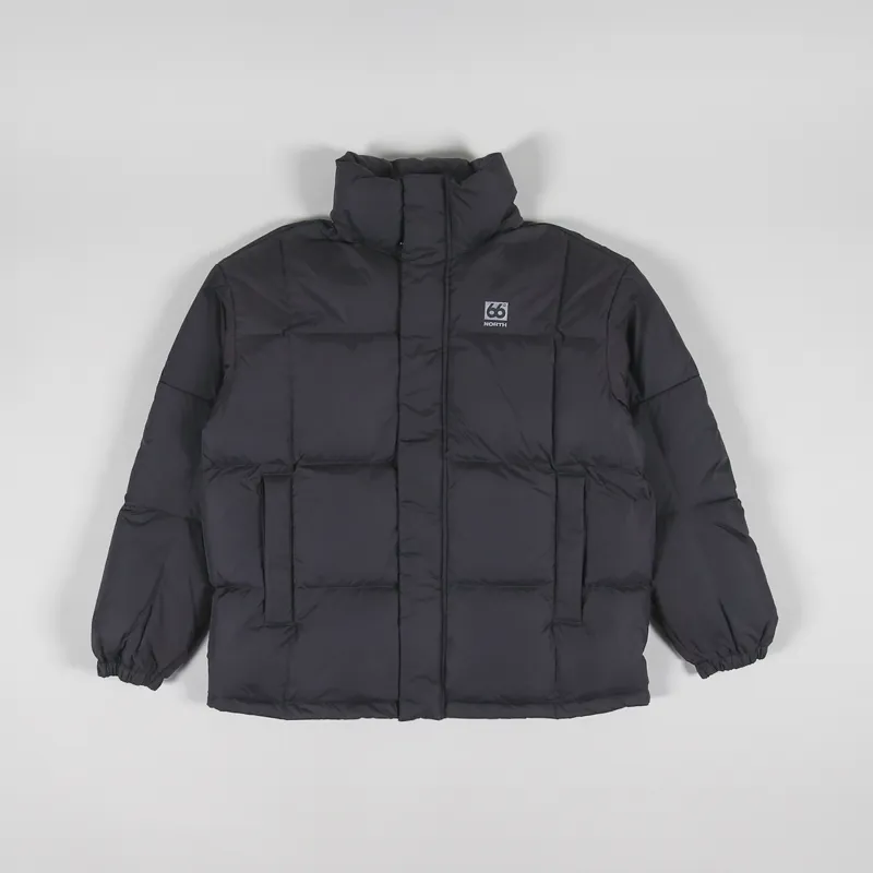 66 North Recycled Dyngja Down Jacket Obsidian-1