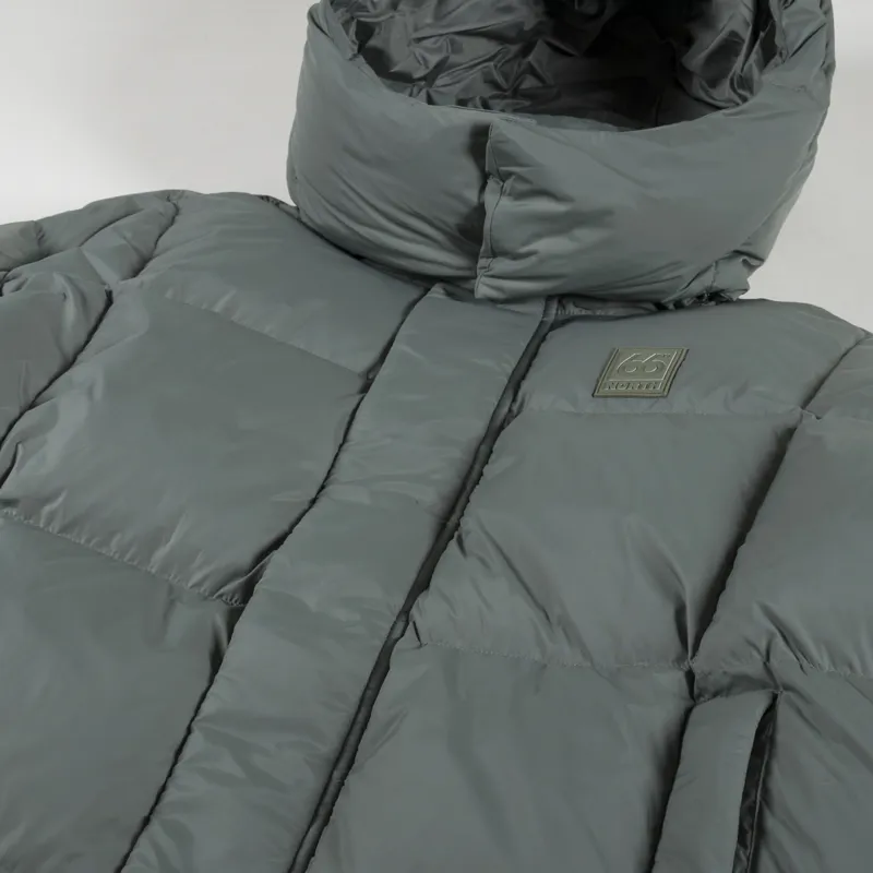 66 North Recycled Dyngja Down Jacket Glacial Clay-4