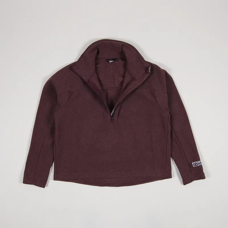 66 North Dyngja Zipneck Fleece Plum-1