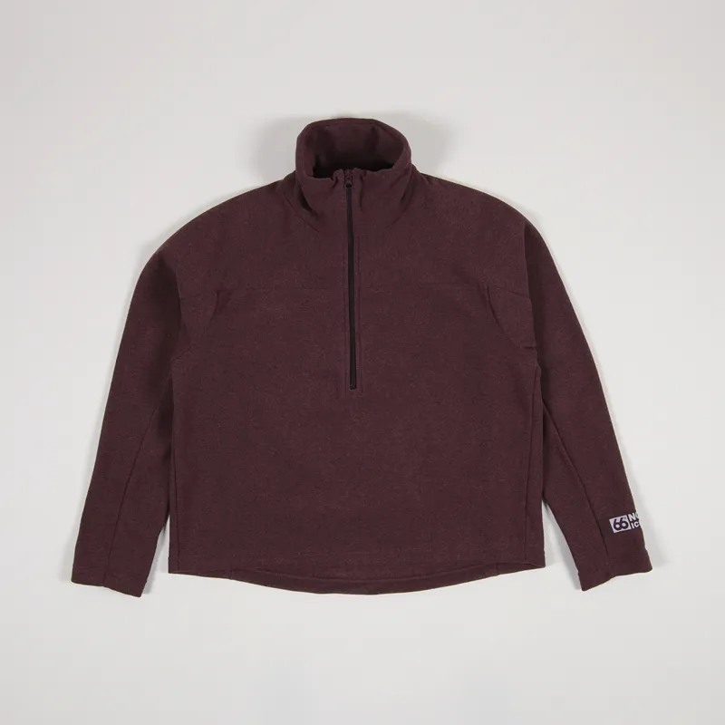 66 North Dyngja Zipneck Fleece Plum