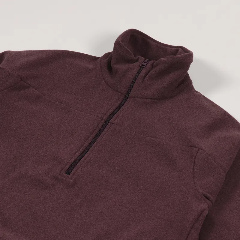 66 North Dyngja Zipneck Fleece Plum-3