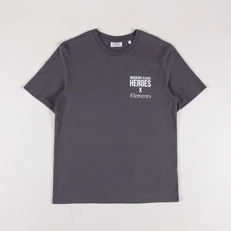 Working Class Heroes x Elements Aether Regular Fit T Shirt-1