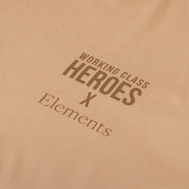 Working Class Heroes x Elements Earth Regular Fit T Shirt -5