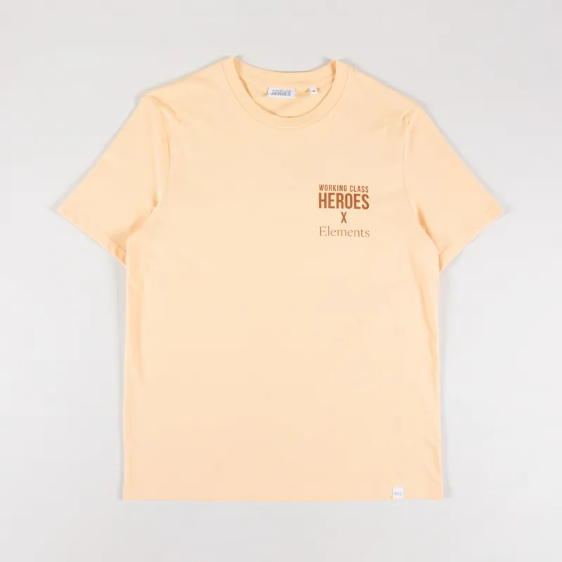 Working Class Heroes x Elements Fire Regular Fit T Shirt-1