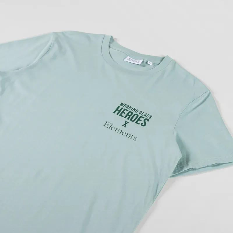 Working Class Heroes x Elements Water Regular Fit T Shirt-3