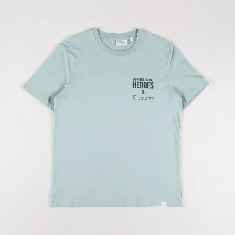 Working Class Heroes x Elements Water Regular Fit T Shirt-1