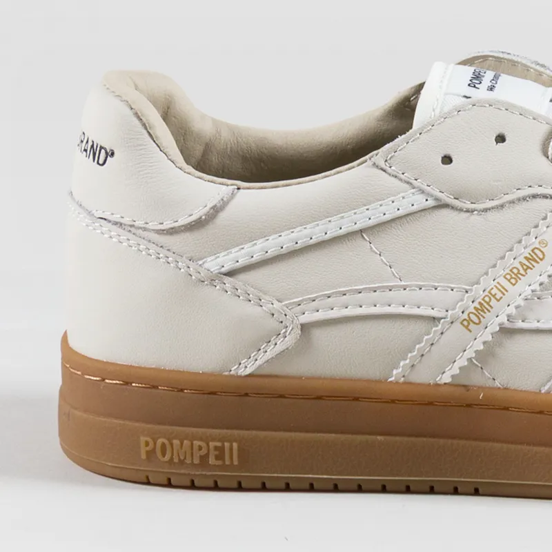 Pompeii Elan Pippa Leather Shoes Ecru Gum-4