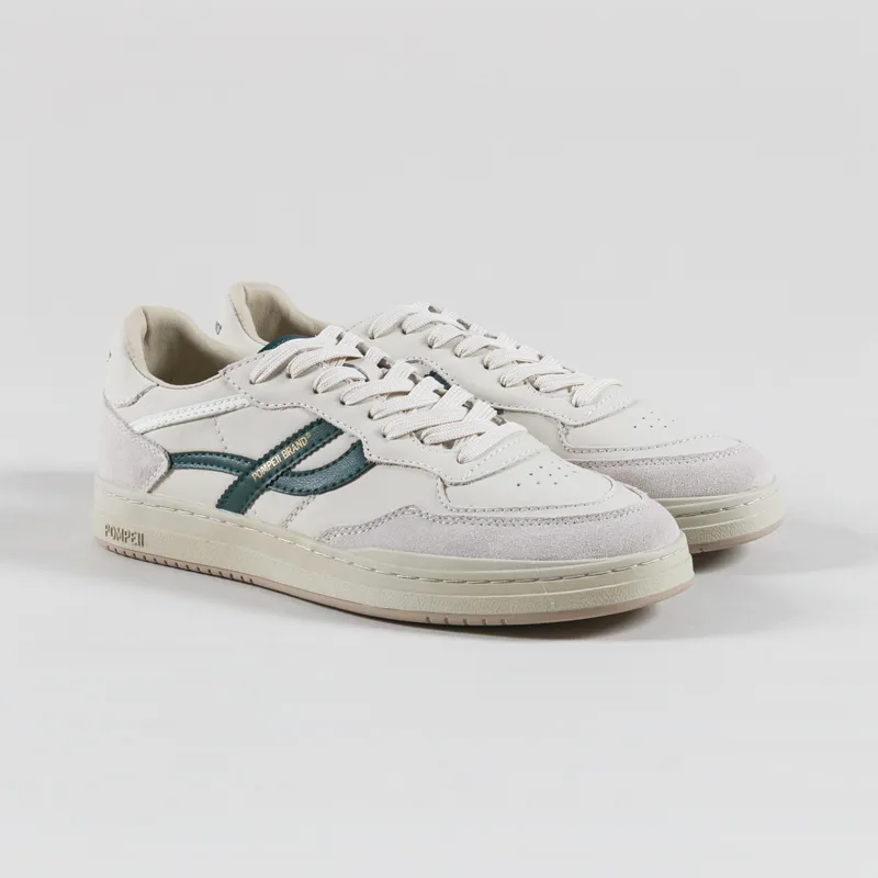 Pompeii Elan Pippa Leather Shoes Ecru Jasper