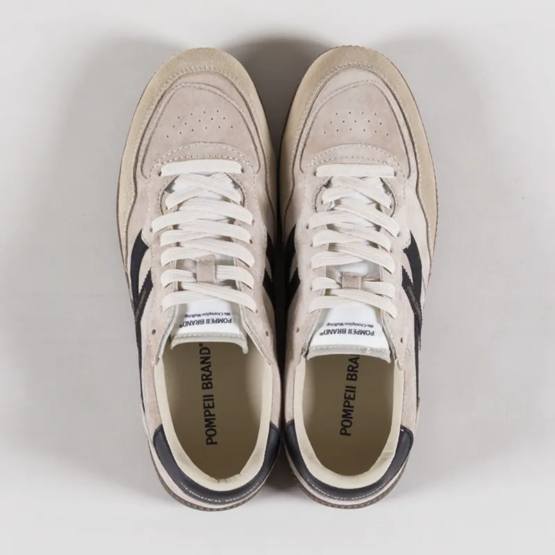 Pompeii Elan Sala Nobuck Shoes Oat Anthracite-6