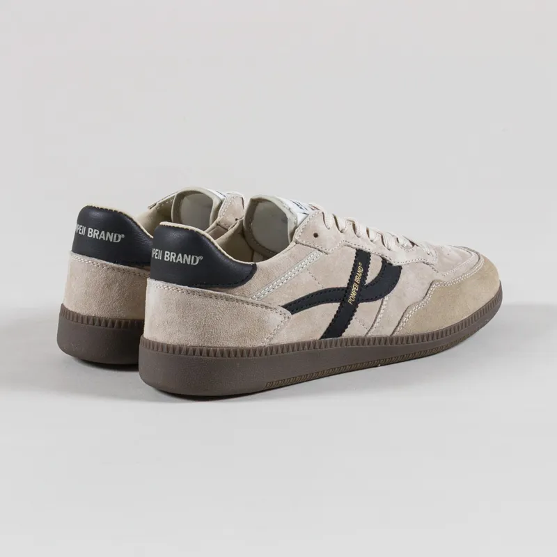 Pompeii Elan Sala Nobuck Shoes Oat Anthracite-1