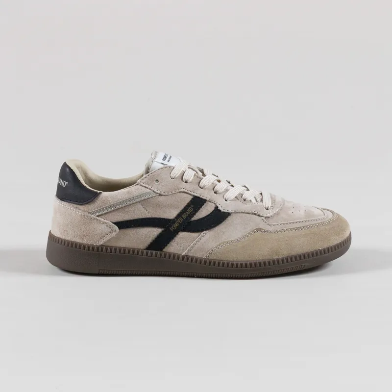 Pompeii Elan Sala Nobuck Shoes Oat Anthracite-2