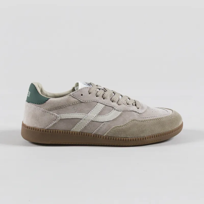 Pompeii Elan Sala Nobuck Shoes Oat Green-2
