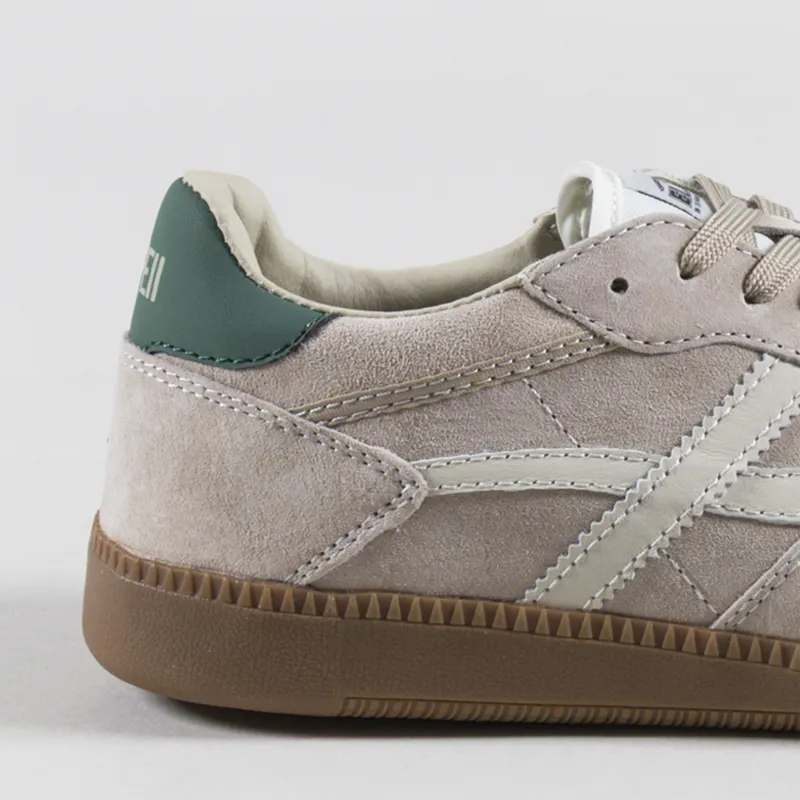 Pompeii Elan Sala Nobuck Shoes Oat Green-4