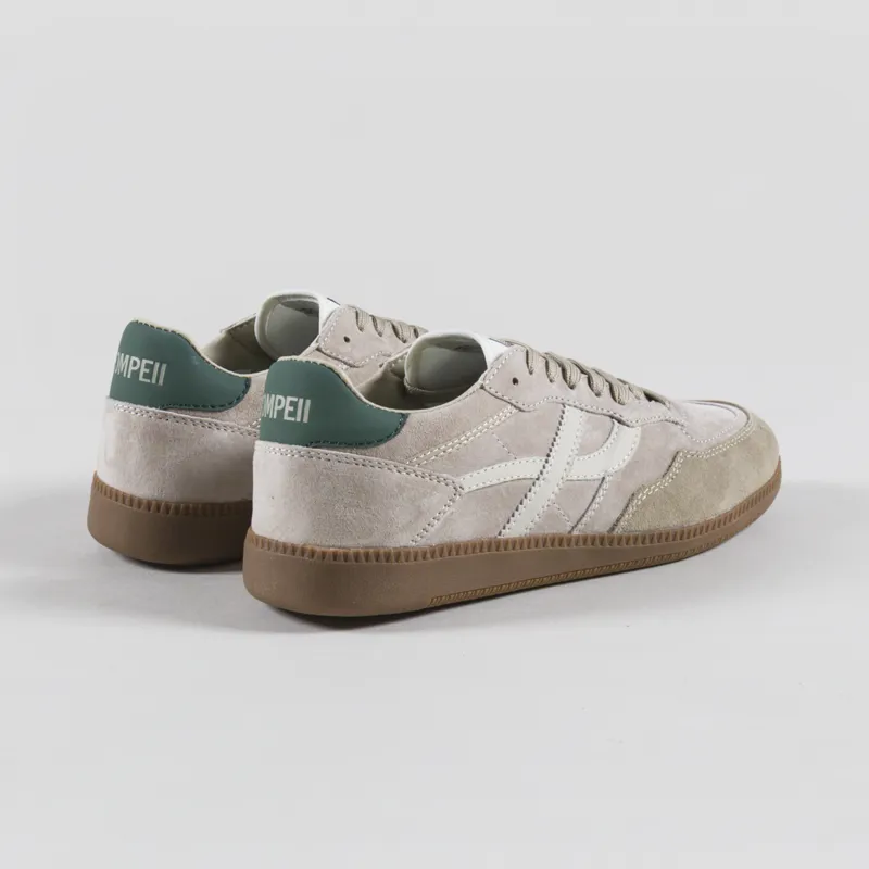 Pompeii Elan Sala Nobuck Shoes Oat Green-1