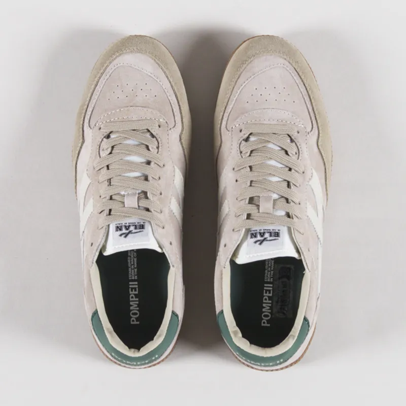 Pompeii Elan Sala Nobuck Shoes Oat Green-6