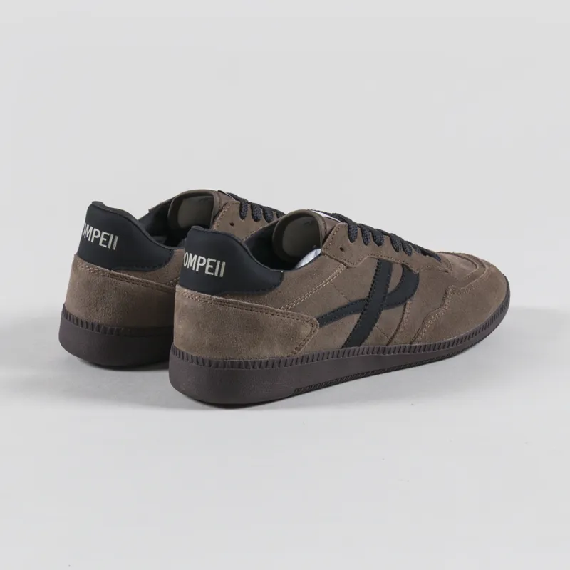 Pompeii Elan Sala Suede Shoes Mauve Anthracite-1