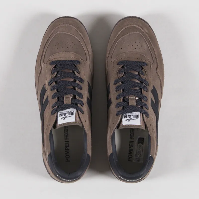 Pompeii Elan Sala Suede Shoes Mauve Anthracite-6