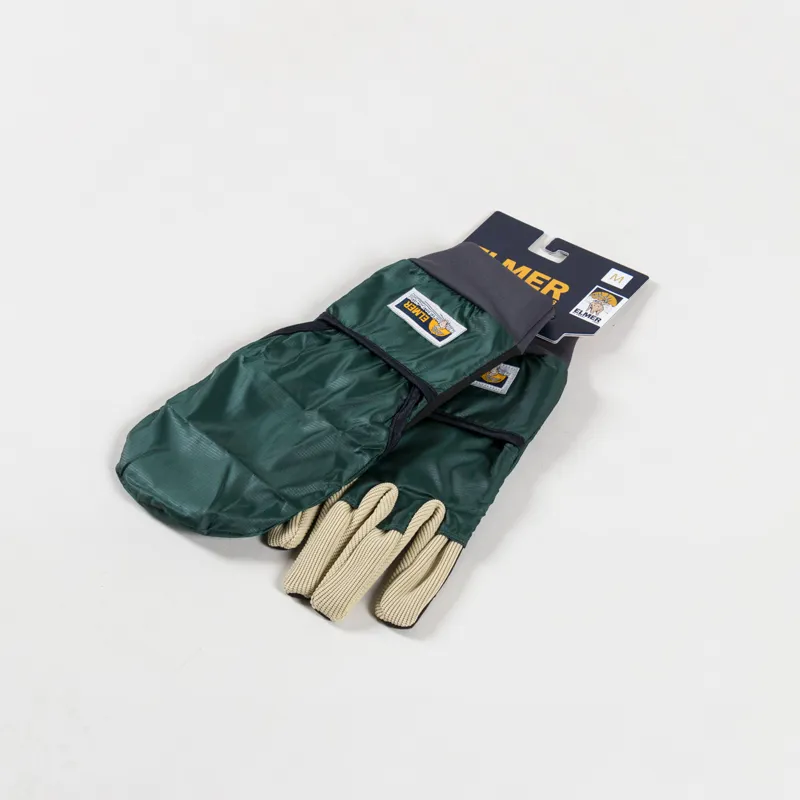 Elmer Windproof Fabric Conductive Gloves Dark Green-4