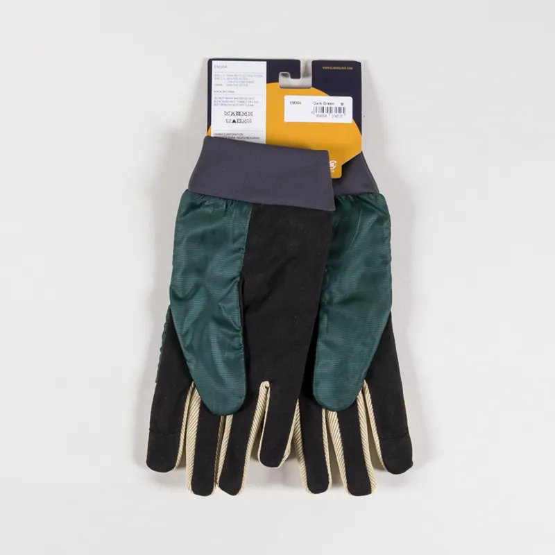 Elmer Windproof Fabric Conductive Gloves Dark Green-3