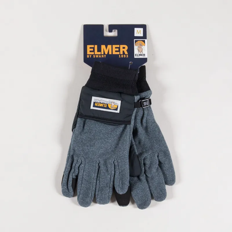 Elmer Windproof Fabric Conductive Gloves Grey