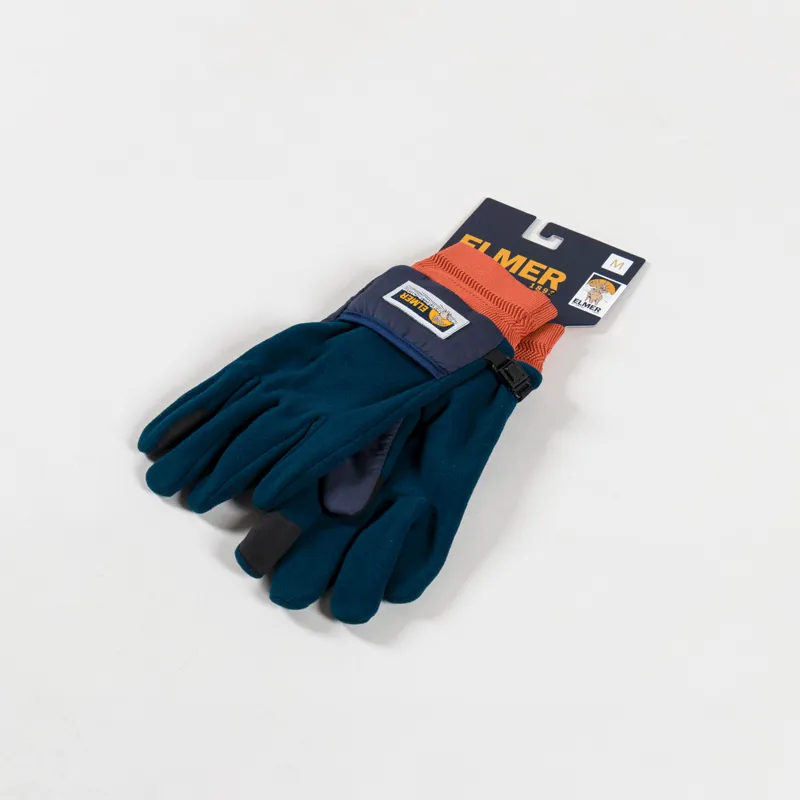 Elmer Windproof Fabric Conductive Gloves Navy-2