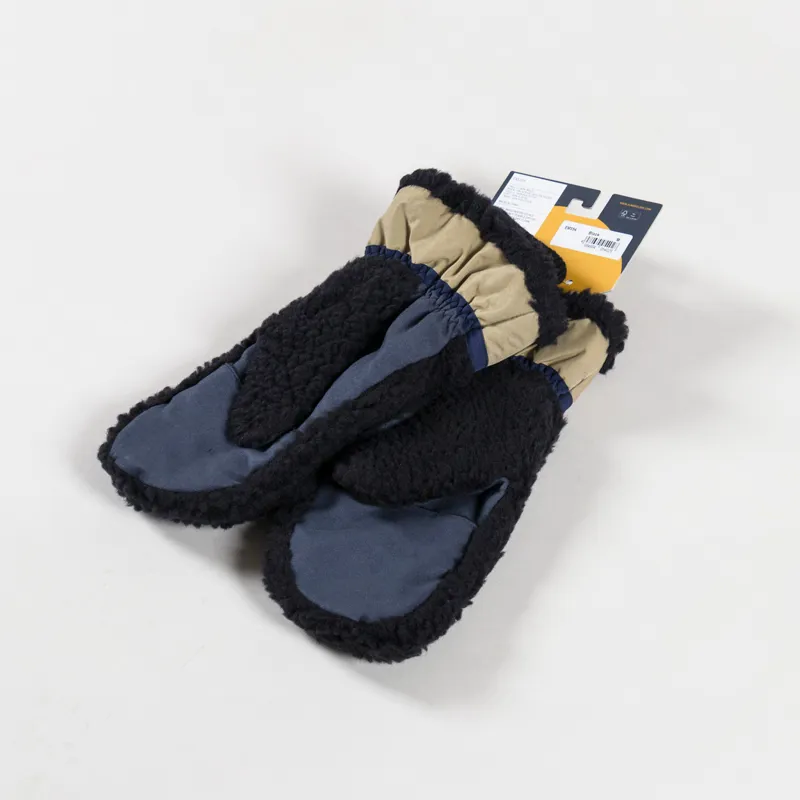 Elmer Wool Pile 5 Fingers Conductive Mittens Black-3