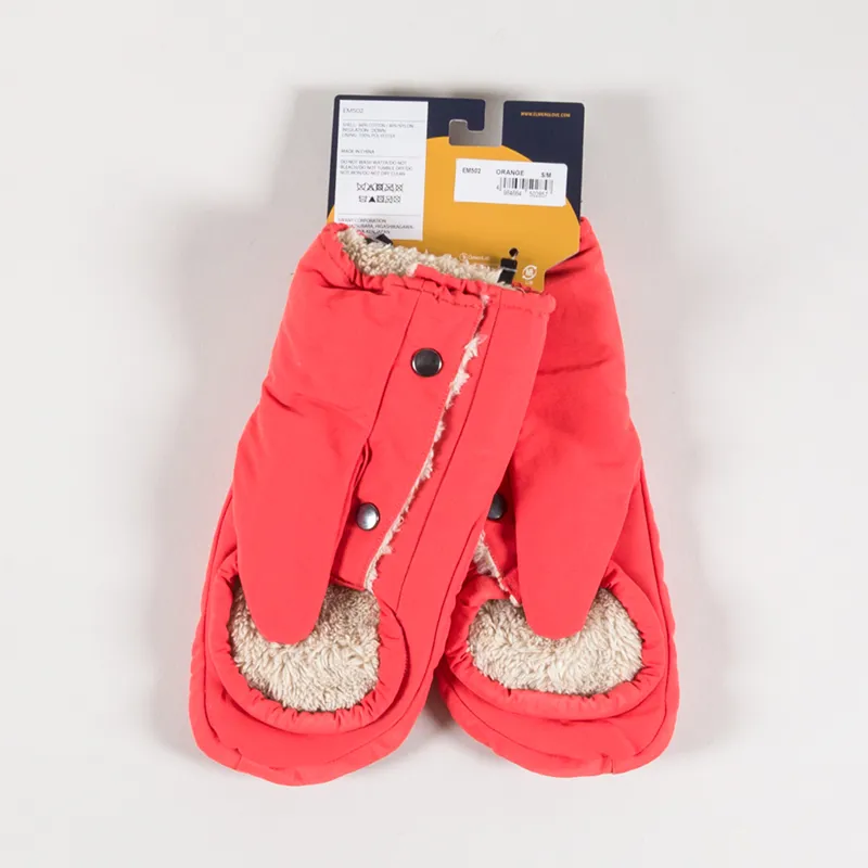 Elmer Cover Down Mittens Orange-1