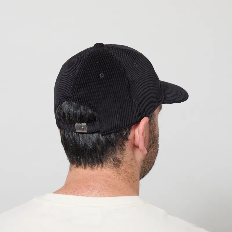 Carhartt WIP Harlem Cap Black White-2