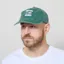 Working Class Heroes Embroidered Cap Vintage Bottle Green White