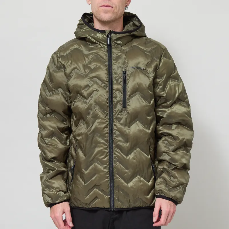 Merrell Ironvale Lightweight Packable Puffer Military Green