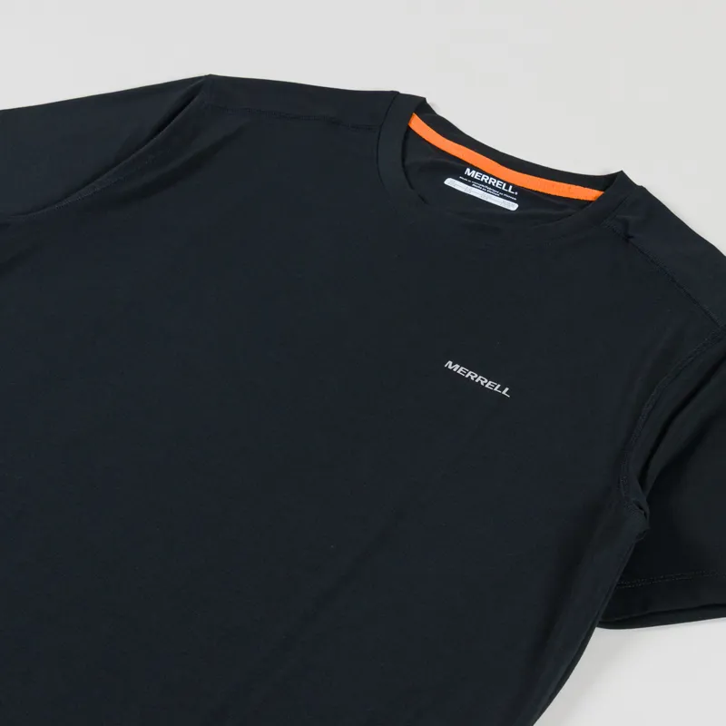 Merrell Vista Tencel T Shirt Black-1